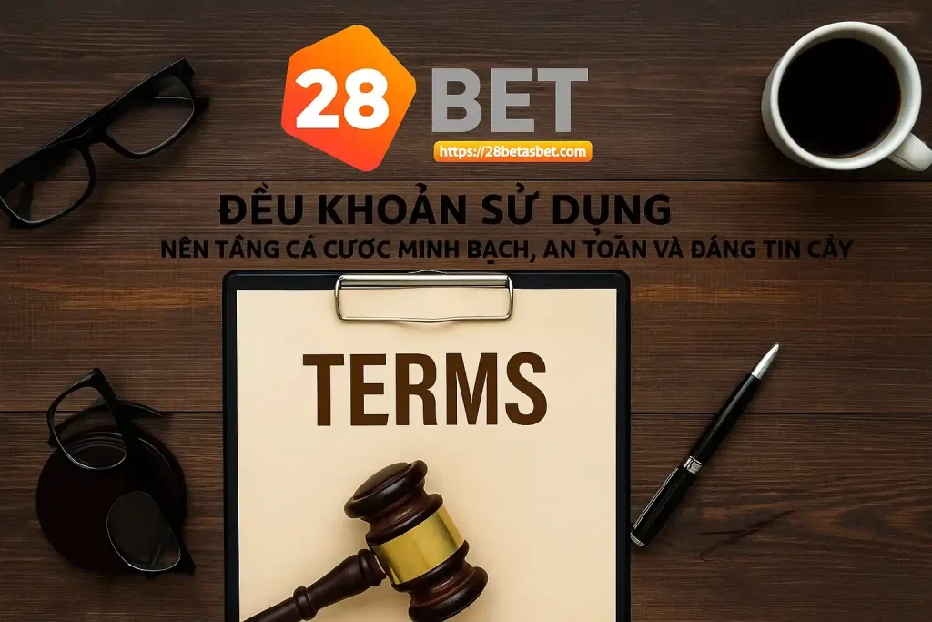 Dieu Khoan Su Dung 28Bet – Nen Tang Ca Cuoc Minh Bach An Toan Va Dang Tin Cay 1